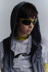 UNALOME SLEEVELESS HOODIE -CHARCOAL-